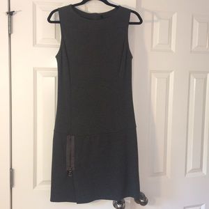 Benetton Grey Jersey Knit Dress